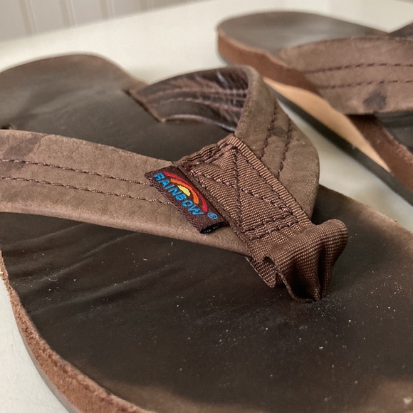 GUC Rainbow Sandals in Women's Size 6 - Single Layer Premier Leather Sandal - Picture 2 of 7